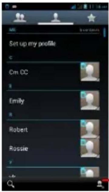 Set up my profile Cm DC Emily Robert Rossie