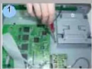 Monacor DMR-516 - APPENDIX #1 - INSTALL THE HDD - 1