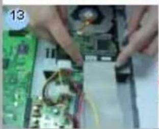 Monacor DMR-516 - APPENDIX #1 - INSTALL THE HDD - 13