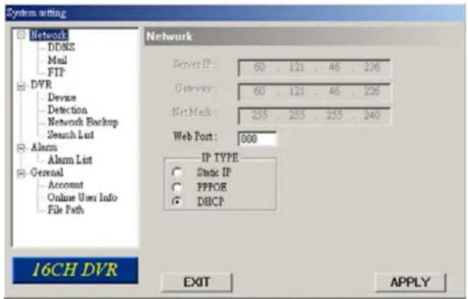 Monacor DMR-516 - ④ Web Port: - 3