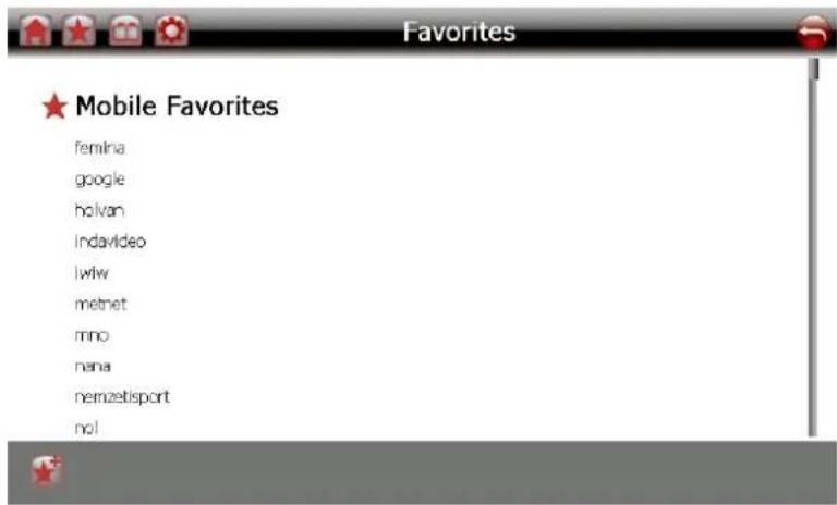 Mobile Favorites femina google holvan indavideo lwivw metnet mno nana nemzetisport no!