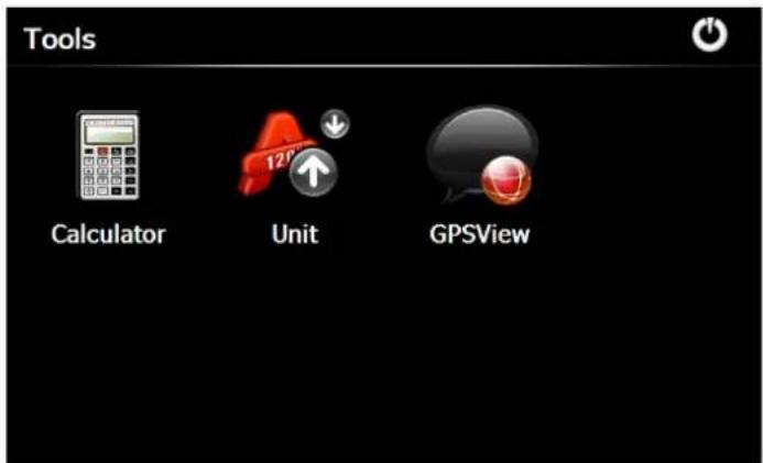 Tools Calculator Unit GPSView