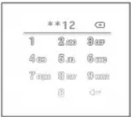 **12 1 2.00 3.00 4.00 5.00 6.00 7.00 8.00 9.00 0 ←