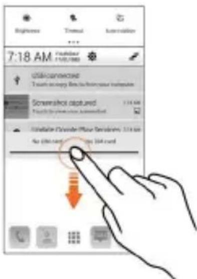 Micromax Canvas Duet AE90 - Notifications - 1