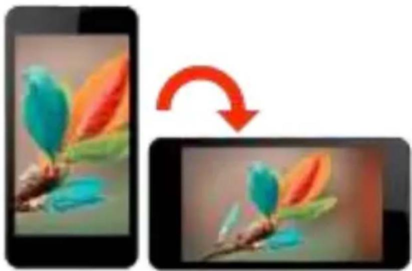 Micromax Canvas Blaze HD EG116 - CHANGE THE ORIENTATION - 1