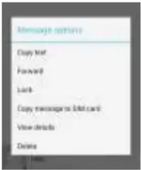 Micromax Canvas Blaze HD EG116 - OPTIONS MENUS - 1