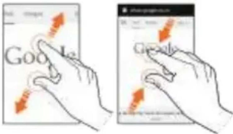 Micromax Canvas Blaze HD EG116 - USING THE PINCH ZOOM - 1