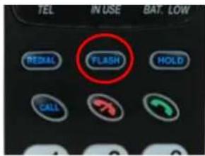TEL IN USE BAT. LOW REDIAL FLASH HOLD CALL