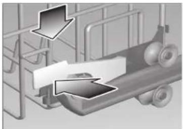 THERMADOR DWHD94BF - To lower the top rack: - 1