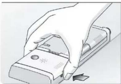 THERMADOR DWHD94BF - Filling the Rinse Agent Dispenser (Lowered Position) - 1