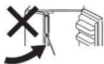 HITACHI R-E6800V - CAUTION - 2