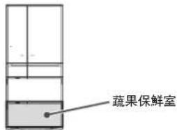 HITACHI R-E6800V - 蔬果保鲜室 - 1