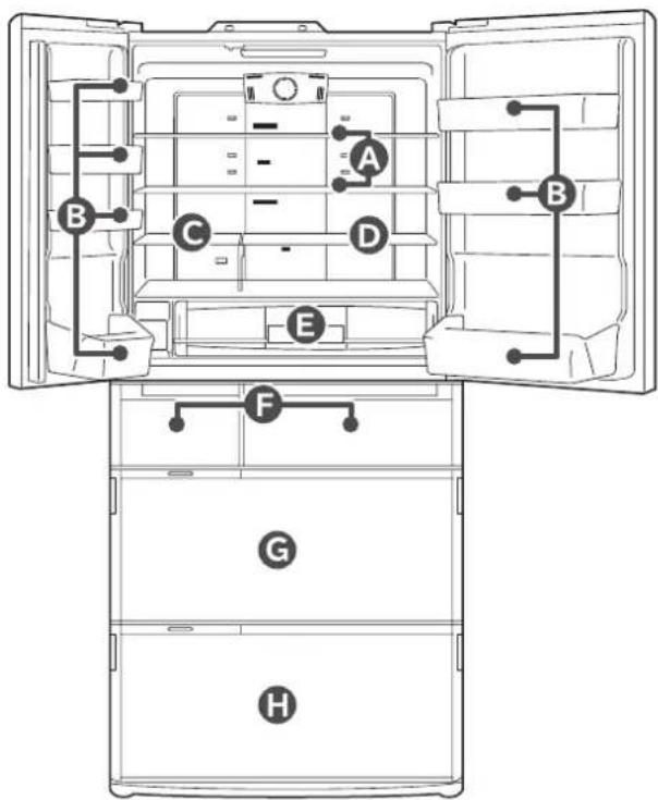HITACHI R-E6800V - Caution - 1