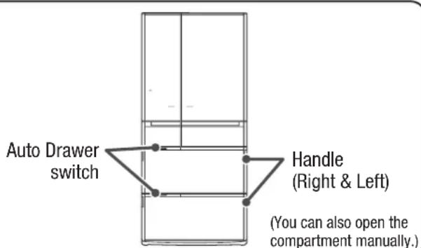 HITACHI R-E6800V - Auto Drawer - 2
