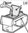 HITACHI R-E6200N - How to make Ice - 3