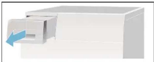 BOSCH WTG86401GB - Emptying the condensate container - 1