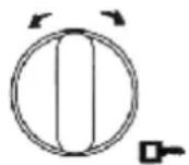 Caple WMi1010 - DOOR OPENING KNOB - 1