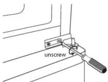 Logik LFC60W10 - Reversing the Door Swing - 6