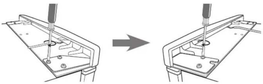 Logik LFC60W10 - Reversing the Door Swing - 12