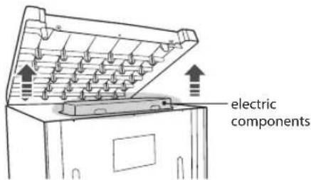 Logik LFC60W10 - Reversing the Door Swing - 3