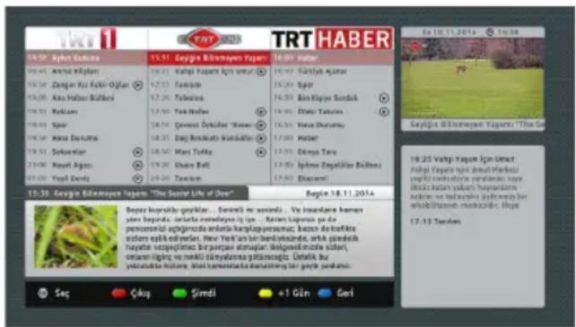 VESTEL 55FA8500 - HBBTV System - 2