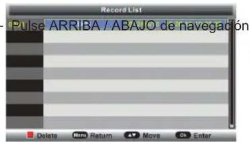 Sogo SS-1621 - Para ver programas grabados: - 1