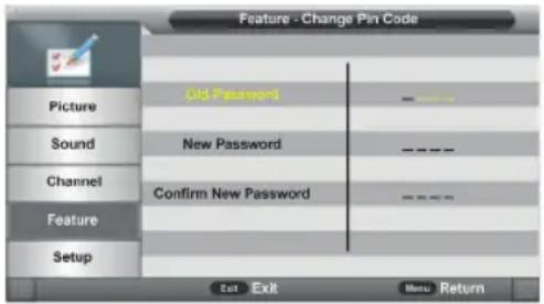 Sogo SS-1621 - Cambio del código PIN - 1