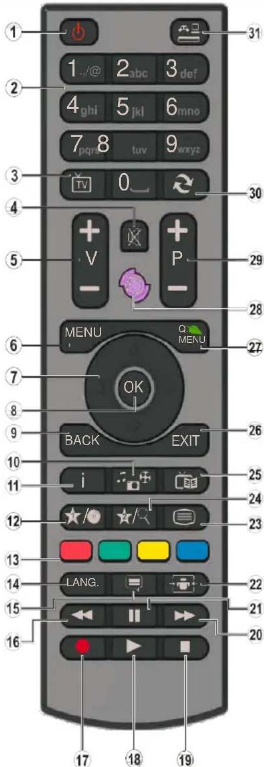 TELEFUNKEN DOMUS48DVI - Mando a Distancia - 1
