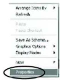 Arrange Icons by Refresh Piece Find Chartout Save As Scheme... Graphics Options Display Mode Now Properties