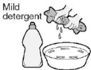 Mild detergent