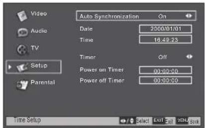 Logik L22LI628E - SETUP MENU - 1