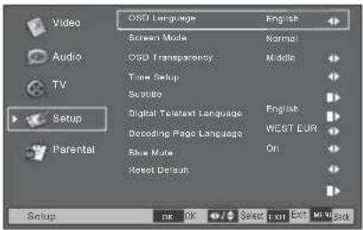 Logik L15LID628E - On Screen Display Language - 1