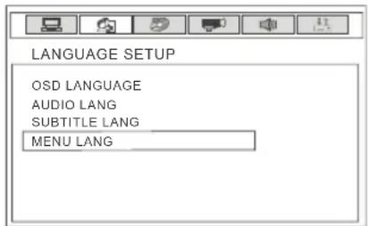 Logik L15LID628E - Disc Menu Language - 1