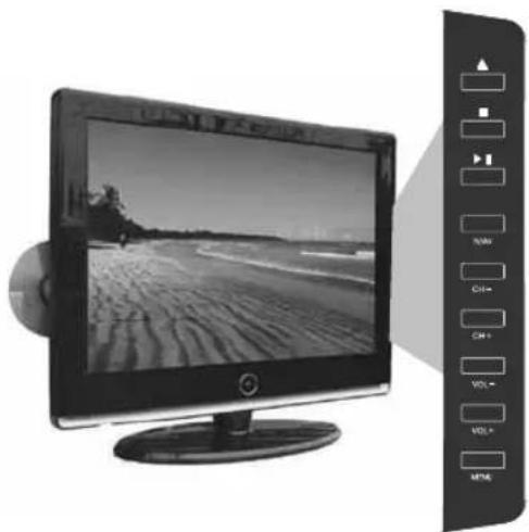 Logik L15LID628E - SIDE PANEL BUTTONS - 1