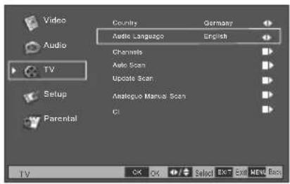 Logik L15LID628E - Adjusting Audio Language - 1