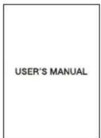 USER'S MANUAL