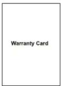 Warranty Card