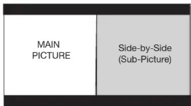 MAIN PICTURE Side-by-Side (Sub-Picture)