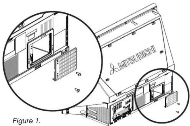 MITSUBISHI WD-73827 - Appendix G: Lamp Cartridge Replacement, continued - 1