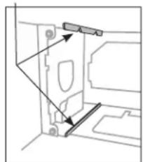 MITSUBISHI WD-57831 - Installing the New Lamp Cartridge - 1