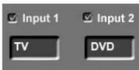 Input 1 Input 2 TV DVD