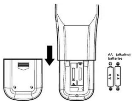 AA (alkaline) batteries