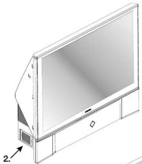 MITSUBISHI WD-52825 - Appendix H: Filter Cleaning - 1