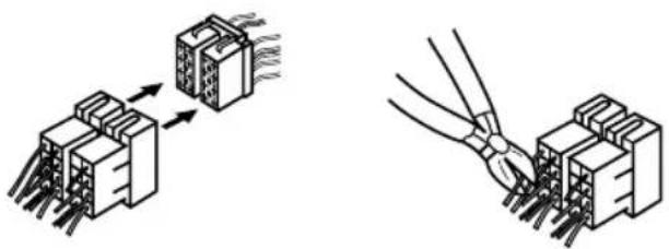 HYUNDAI H-CDM8017 - Using the ISO Connector - 1