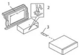 HYUNDAI H-CMD7087 - DIN FRONT-MOUNT (Method A) - 1