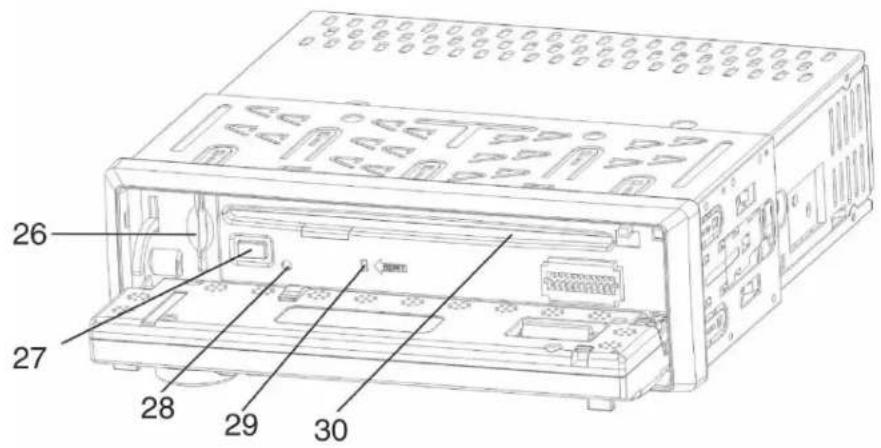 HYUNDAI H-CMD7087 - Front panel - 2