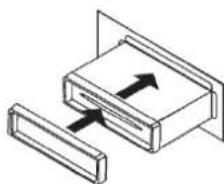 HYUNDAI H-CMD7074 - Installation way (method 1) - 3