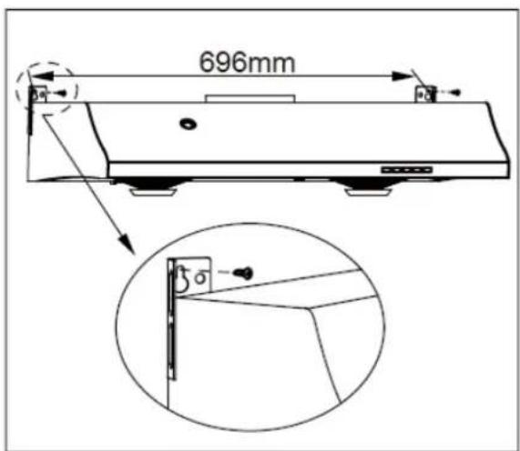 696mm