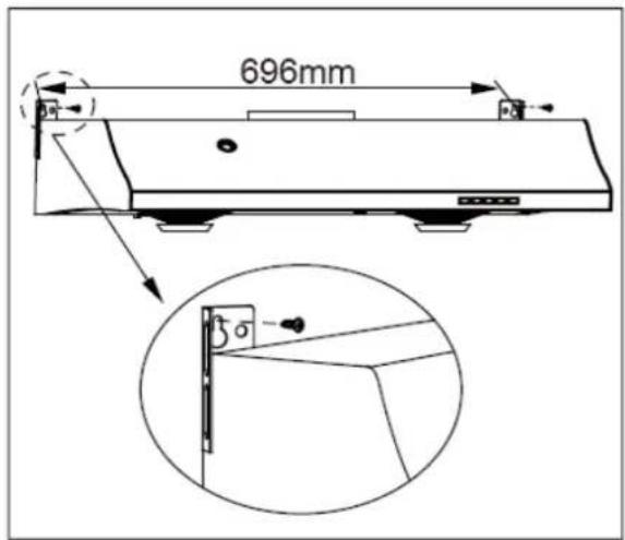 696mm