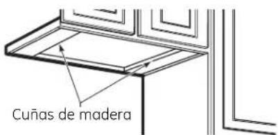 GE JVE40STSS - PARA GABINETE CON MUESCA EN EL FONDO ÚNICAMENTE - 1